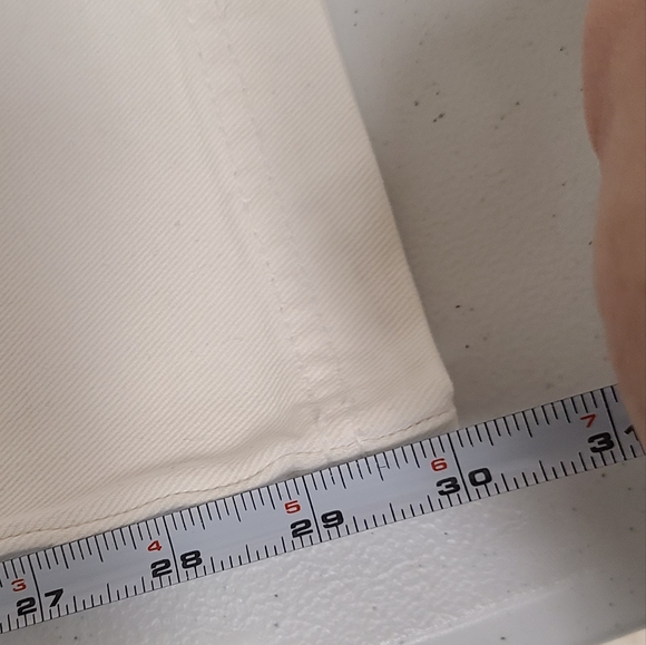 Vintage 90's Union Bay White Bootcut Jeans size 9 - Picture 8 of 9